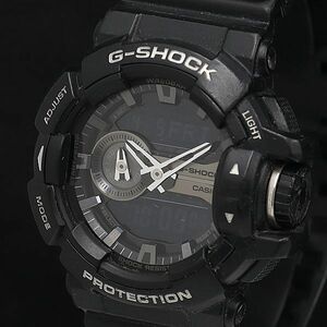 1円 稼動 カシオ G-SHOCK GA-400GB QZ デジタル文字盤 ラバーベルト メンズ腕時計 DOI 0561000 3ERT
