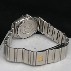 1円 稼動 良品 QZ オメガ コンステレーション 紺文字盤 レディース腕時計 OKZ 0577500 3BGTの画像4