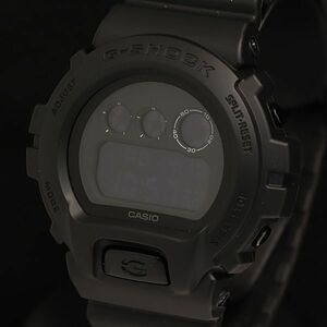 1円 稼動 良品 カシオ Gショック DW-6900BB QZ デジタル文字盤 メンズ腕時計 KTR 6406000 4MGY