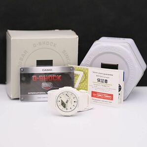 1円 保/箱付 稼働 良品 カシオ G-SHOCK ショックレジスト GMA-S2100 QZ デイト 白文字盤 レディース腕時計 KMR 2147000 4NBG1の画像5