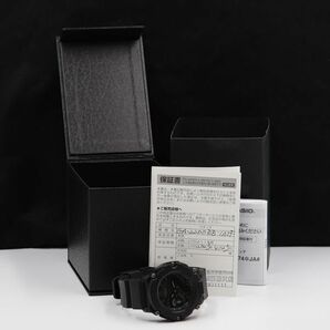 1円 保/箱 稼動 良品 カシオ G-SHOCK 2200シリーズ GA-2200BB QZ デジアナ カーボン メンズ腕時計 DOI 2147000 4NBG1の画像5