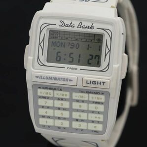 1円 稼動 QZ 良品 カシオ データバンク DBC-63 デジタル文字盤 メンズ腕時計 KRK 6406000 4MGYの画像1
