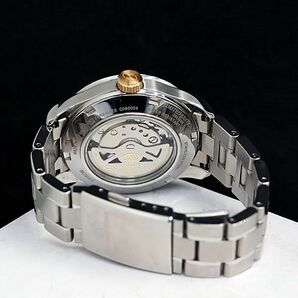 1円 稼動 良品 オリエント オリエントスター F6R4-UAE0 AT/自動巻 青文字盤 メンズ腕時計 KTR 0386100 4GTTの画像4