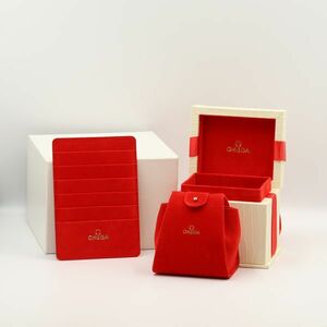 1円 外箱付 良品 オメガ 空箱 BOX/ケース 腕時計用 アイボリーカラー メンズ/レディース腕時計用 TKD 2000000 NSK