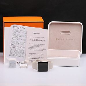 1円 箱/充付 エルメス アップルウォッチ 第一世代 A1553 充電式 ラバーベルト メンズ/レディース腕時計 NSY 0662200 3SGTの画像5