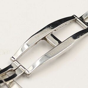 1円 良品 ルイヴィトン 純正尾錠 Dバックル シルバーカラー 18ｍｍ用 メンズ腕時計用 TCY 2000000 NSKの画像3