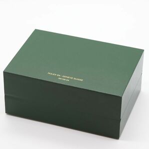 1円 美品 ロレックス 空箱 腕時計用 BOX ケース 緑/グリーン 39139.04 メンズ/レディース腕時計 KMR 5524200 4BLYの画像5