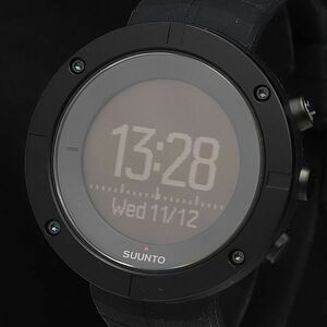 1円 保/箱/充電器付 スント カイラッシュ OW151 GPS 充電式 カーボン メンズ腕時計 DOI 6754000 4ANT