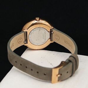 1円 稼働 良品 QZ スカーゲン SKW2644 白文字盤 レディース腕時計 OKZ 6725000 3ETYの画像4