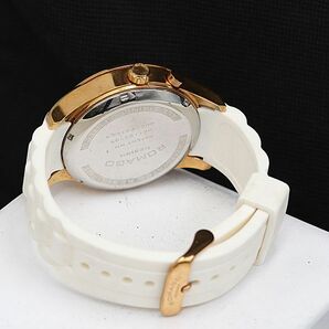 1円 稼働 良品 ロマゴ QZ RMO15-0162-4 シルバー文字盤 ユニセックス腕時計TCY 6054000 4ETYの画像4
