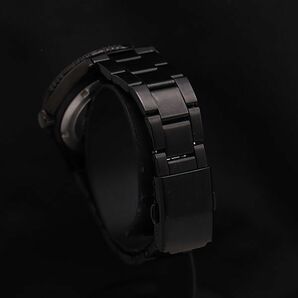 1円 稼働 アナ ANA ブラック文字盤 デイデイト QZ メンズ腕時計 NSY 2756000 4BJYの画像3