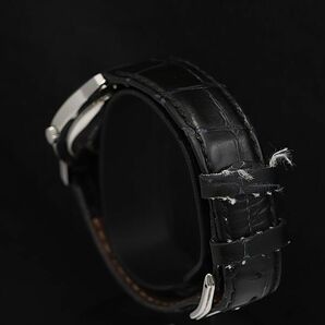 1円 良品 エフエイチビー QZ F-908 ブルー文字盤 メンズ腕時計 TCY2756000 4BJYの画像3