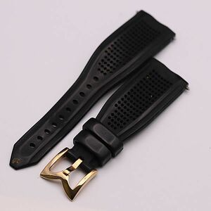 1 jpy superior article GaGa Milano original belt Raver black color 24mm for men's wristwatch for NSY 2000000 NSK