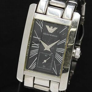 1 иен работа Emporio Armani AR0157 QZ черный циферблат smoseko мужские наручные часы DOI 8174000 4PRY