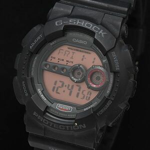 1 jpy operation superior article Casio G-SHOCK GD-100MS QZ digital rubber belt men's wristwatch DOI 0132000 4PRT