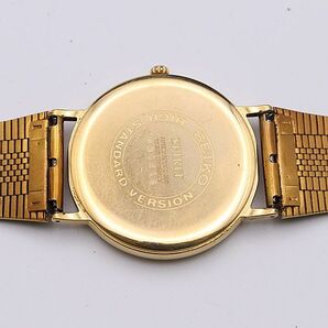 1円 セイコー スピリット 8N41-6020 シルバー文字盤 QZ メンズ腕時計 NSY 8174000 4PRYの画像3