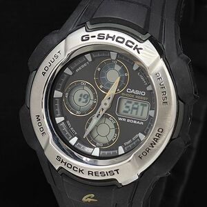 1円 稼働 良品 カシオ G-SHOCK G-601 QZ デジアナ ラバーベルト メンズ腕時計 DOI 5511000 4PRT