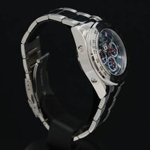 1円 箱付 稼動 美品 ブルーインパルス 創立60周年記念モデル 限定6000本 0496/6000 QZ 黒文字盤 メンズ腕時計 OGI 2756000 4BJY_画像2