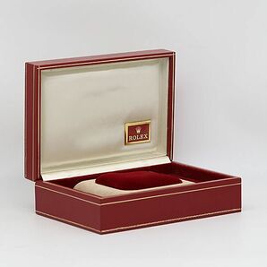 1円 良品 ロレックス 空箱 BOX/ケース 腕時計用 赤 レディース/メンズ腕時計用 0517000 4ERT MTMの画像1