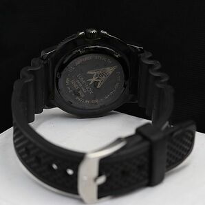 1円 稼働 ルミノックス QZ ラウンド 黒文字盤 3400シリーズ F117 デイト メンズ腕時計 KMR 3797000 4NBG2の画像4