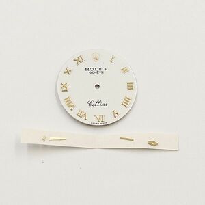 1 иен игла есть хорошая вещь Rolex Cellini оригинальный циферблат белый циферблат мужские наручные часы для NSY 3797000 4NBG2