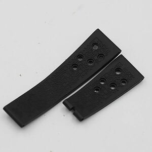 1円 美品 ロレックス 純正ベルト 340898 DSTSブラックカラー 20ｍｍ用 メンズ腕時計用 TCY 3797000 4NBG2