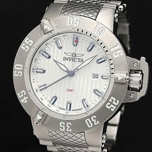 1 jpy box attaching operation superior article in creel taGMT 37211 QZ silver face Date round men's wristwatch DOI 3797000 4NBG2