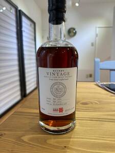  light .... place KARUIZAWA VINTAGE series 1984 year ..CASK NO.#8173 1984-2011 30 year thing 363ps.@EX Bourbon casque 700ml/58.5%