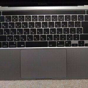1円 充放電5回 最大容量100% 美品 Apple MacBook Pro (13-inch, M2, 2022) スペースグレイ MNEH3J/A macOS Sonoma/M2チップ/8GB/SSD256GBの画像4