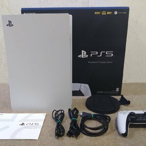 1円 SONY PS5 デジタルエディション CFI-1200B01 ドライブ非搭載モデル SSD：825GB PlayStation5/プレステ5の画像2