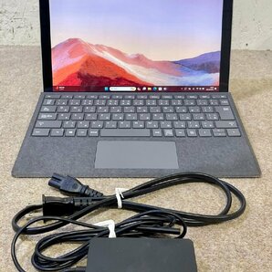 1円 Microsoft Surface pro 7 Model 1866 12.3型/Core i5-1035G4/メモリ 8GB/SSD 256GB/Windows 11 タイプカバー付きの画像1