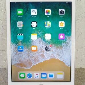 Apple iPad Air 9.7inch 16GB Wi-Fi+Cellularモデル 第2世代 シルバー MGH72J/A ソフトバンク 判定〇 IMEI:356970061178228の画像1
