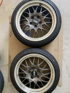 RX7純正BBS 17インチ 8.5j+50 2本