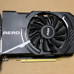 【通電確認済】MSI グラフィックスカード GEFORCE GTX 1060 AERO ITX 6G OC＜04＞の画像1