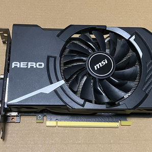 【通電確認済】MSI グラフィックスカード GEFORCE GTX 1060 AERO ITX 6G OC＜15＞の画像1