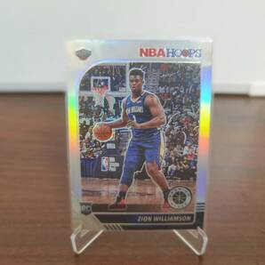 2019-20 Panini NBA Hoops Premium Stock - Silver Prizm RC ZION WILLIAMSONの画像1