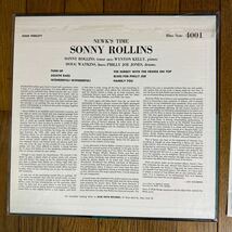 【LP】BLUE NOTE プレミアム復刻シリーズ　Sonny Rollins / Newk's Time BLP4001_画像4