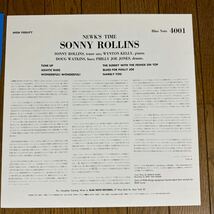 【LP】BLUE NOTE プレミアム復刻シリーズ　Sonny Rollins / Newk's Time BLP4001_画像5