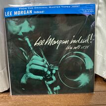 【LP】BLUE NOTE プレミアム復刻シリーズ　lee morgan / indeed! BLP1538_画像1