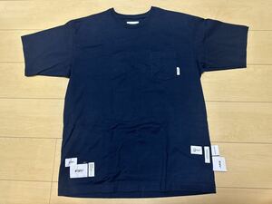 美中古 WTAPS ダブルタップス Tシャツ ネービー navy サイズ3 正規品