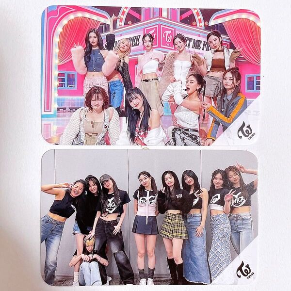 【新品未使用】TWICE トレカ カード シール ミサモ ミナ モモ サナ 韓国 アイドル KPOP