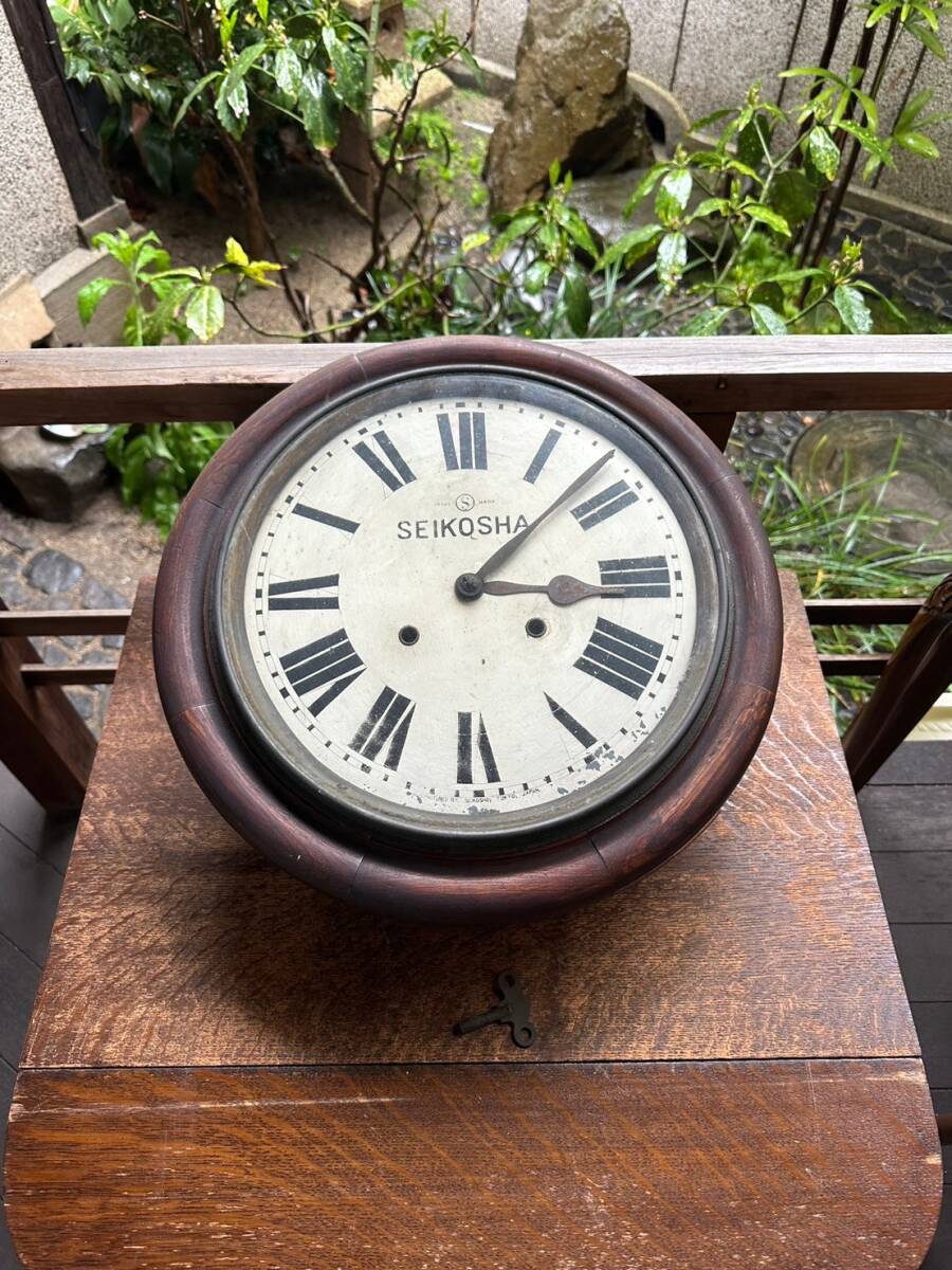 一番の VESSEL 昭和レトロ 掛け時計 当時物 古物 掛時計/柱時計