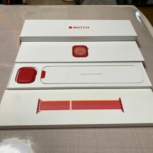 Apple Watch 8 RED aluminum保証有り