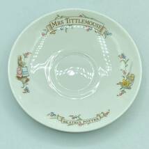 m0401603-7 ロイヤルアルバートROYALALBERT ピーターラビット ビアトリクスポター カップ＆ソーサー 洋食器 中古品_画像7