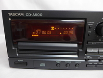 TASCAM CD-A500 通電確認済み　現状渡し品_画像2