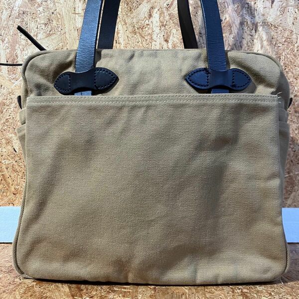 FILSON USA RUGGED TWILL TOTE BAG WITH ZIPPER ジッパー トート バッグ 旧タグ