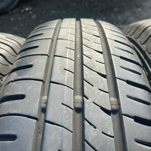 送料無料 145/80R13 4本 DUNLOP 夏タイヤ中古 格安 溝あり タントムーヴNBOXアルトなどに 作業対応可 札幌市白石区 N1194の画像4