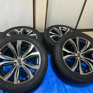 ★美品★レクサスRX450h RX200t Fスポーツ 純正 20インチタイヤ ホイール4本 バリ山 YOKOHAMA ICEGUARD STUDLESS 235/55R20. 102Qの画像1