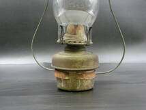 古い オイルランプ 吊りランプ ランタン 乳白色 ガラス 電笠 アンティーク 照明器具 大正ロマン 骨董 ガラスホヤ 時代物 ビンテージ 当時物_画像3