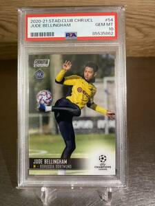 2020-21 Topps Stadium Club Chrome UEFA Champions League Jude Bellingham psa 10 ベリンガム レアルマドリード